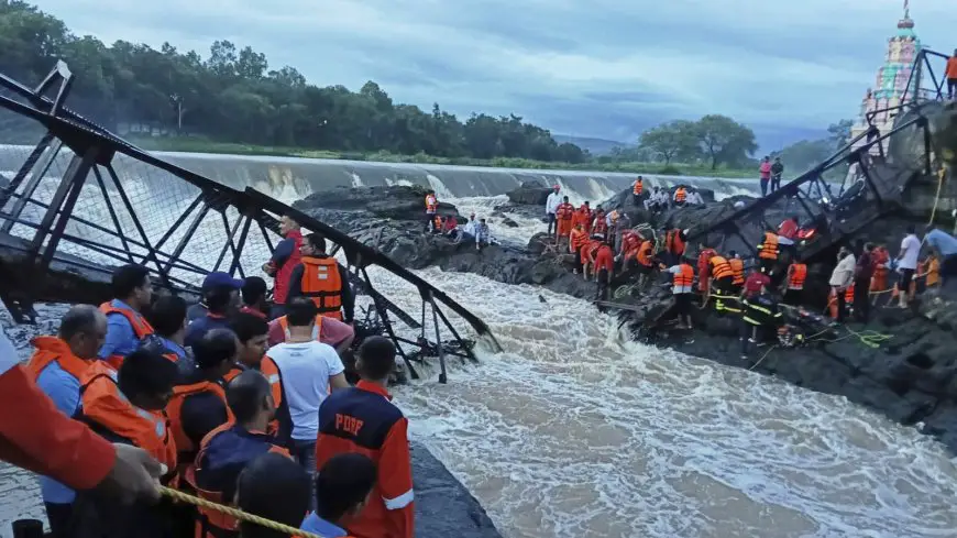 Pune Bridge Collapse Tragedy: How Negligence and Overcrowding Led to a Fatal Disaster