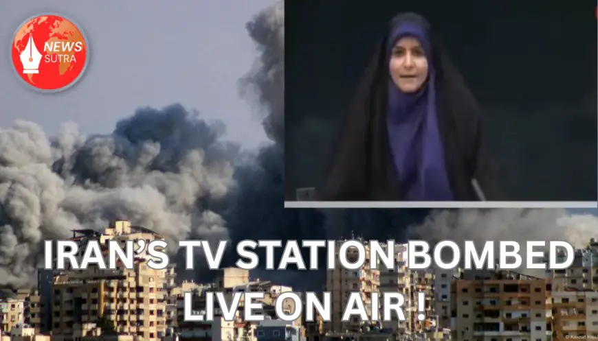 Tehran Under Fire: Israel’s Airstrikes Hit Iranian State TV and Military Sites, Escalating Fears of Broader War