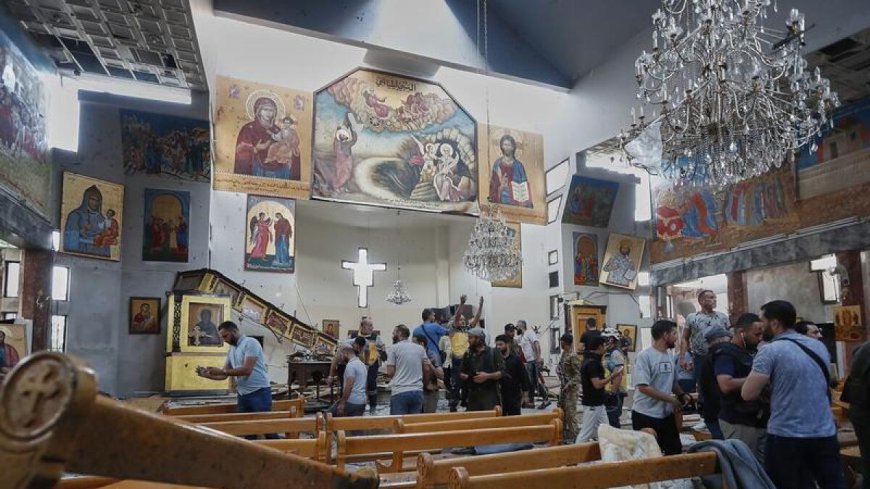 Terror Strikes Sacred Ground: Suicide Bombing at Mar Elias Church in Syria Leaves Nation in Mourning