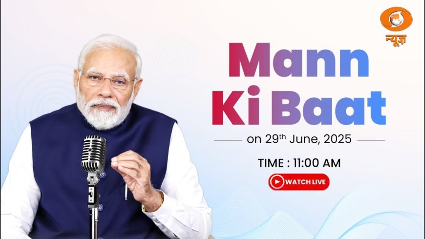 PM Modi’s 123rd Mann Ki Baat Highlights Democratic Vigilance, Public Health Triumphs, and Cultural Pride