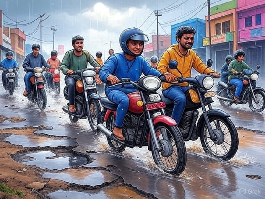Why Indian Roads Collapse During Monsoons: The Pothole Crisis Explained