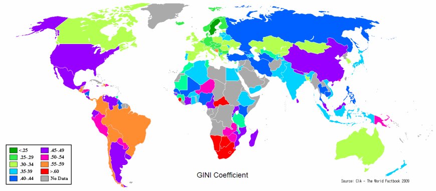 Against All Odds: India Ranks 4th Most Equal Country on Global Gini Index, Beating US, UK, and G7 Nations