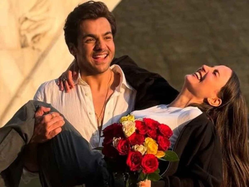 Elli AvrRam and Ashish Chanchlani Spark Buzz: What's Brewing Between the Bollywood Star and YouTube Sensation?