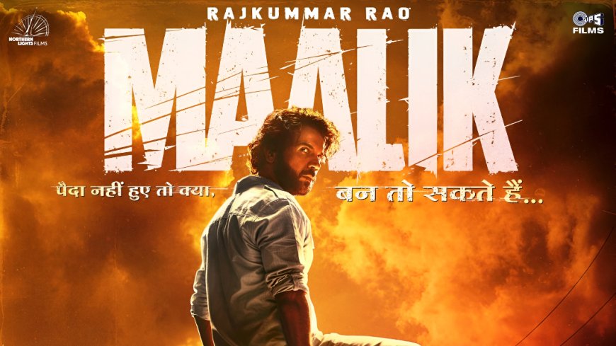 Maalik Roars in a Gritty Debut: Rajkummar Rao’s Gangster Saga Opens at ₹3.35 Crore