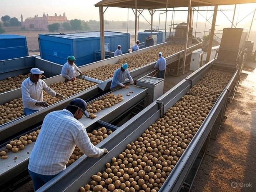 Gujarat Leads India’s Potato Processing Revolution: Cold Chains, Export Growth, and a Chips Industry Boom