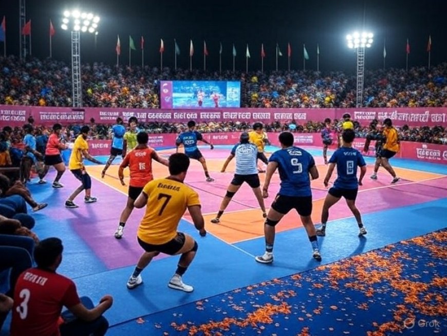 Global Indian Pravasi Kabaddi League (GI-PKL): A Groundbreaking Debut in Mixed-Gender Kabaddi with Global Viewership Surge