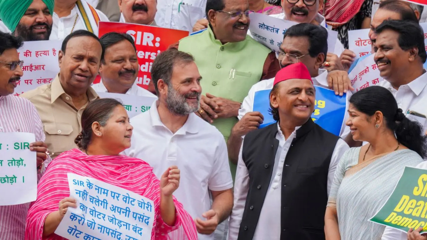 ‘Votebandi in the Making’: How Bihar’s SIR Sparked a Fierce Parliament Protest Over Democratic Rights