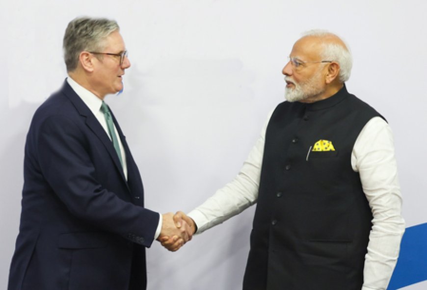 Modi’s UK–Maldives Tour: A Strategic Push on Trade, Security & Regional Ties