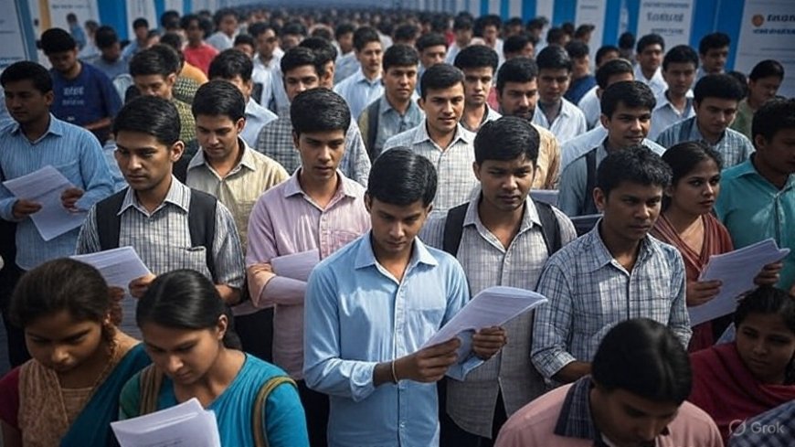 Hidden Unemployment: Economists Warn India’s Real Jobless Rate Could Be Nearly Double Official 5.6%