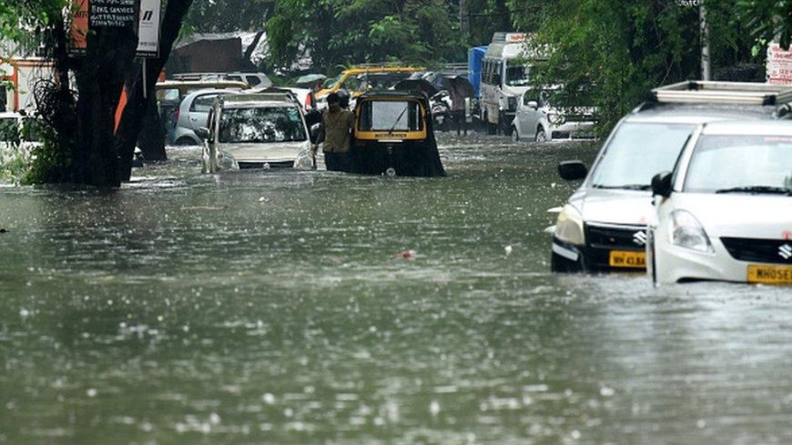 Mumbai Reels Under Torrential Rains: City Paralyzed, Roads Flooded, Flights Delayed