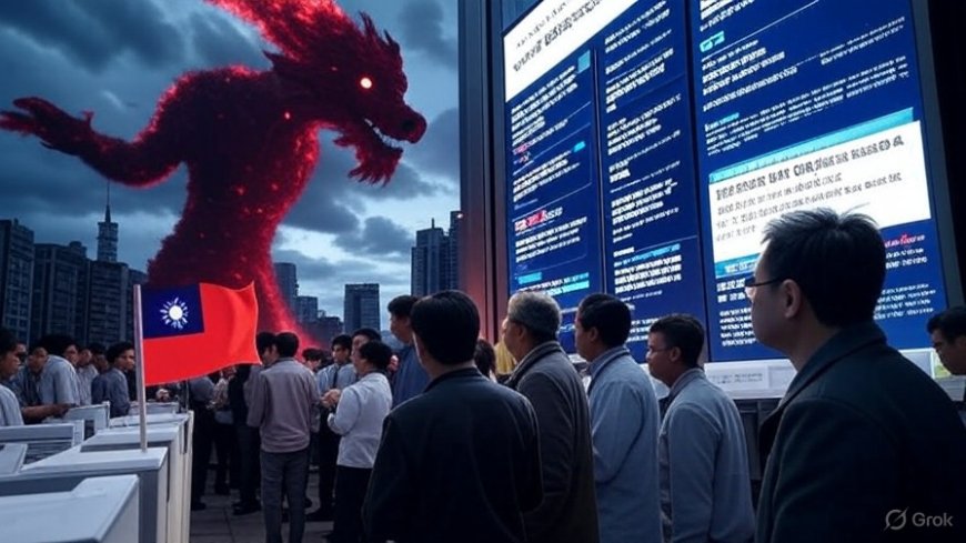 Beijing's Shadow Over Taipei: Taiwan Accuses China of Election Interference Before Recall Vote