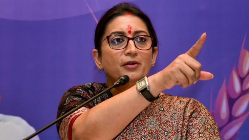 Smriti Irani Slams Bollywood’s Silence on Operation Sindoor, Urges Citizens to Boycott Hypocrites