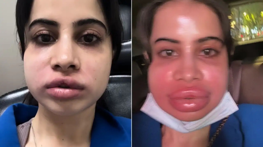 Urfi Javed Reveals Swollen Face After Lip Filler Removal, Assures Fans She Can Still Speak