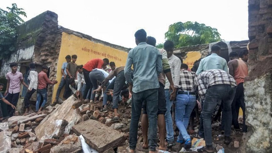 Jhalawar Tragedy: School Building Collapse Leaves Dozens Dead and Injured in Heart-Wrenching Disaster