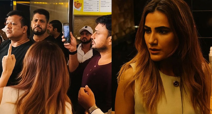 Shocking Scene at Film Premiere: Actress Ruchi Gujjar Slaps and Hits Producer With Sandal — Watch the Viral Video