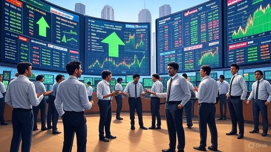 Market Soars Again: Sensex Gains Over 350 Points as HDFC Bank, ICICI, Tata Motors Lead Rally