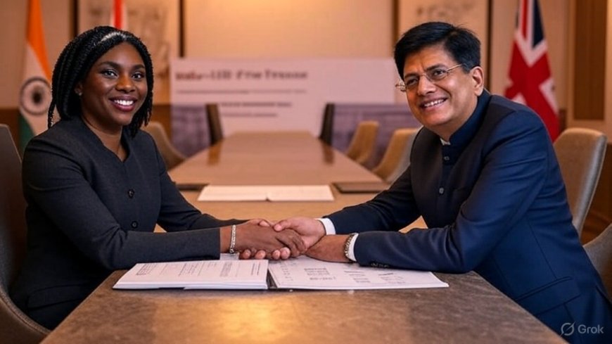 India–UK Trade Pact Sealed: Major Tariff Cuts Set Stage for Economic Surge and Strategic Balance