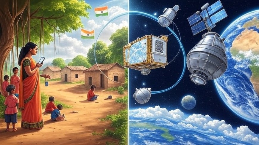 From Village Fields to Orbit: India-US NISAR Launch Mirrors Digital Dreams of Rural India