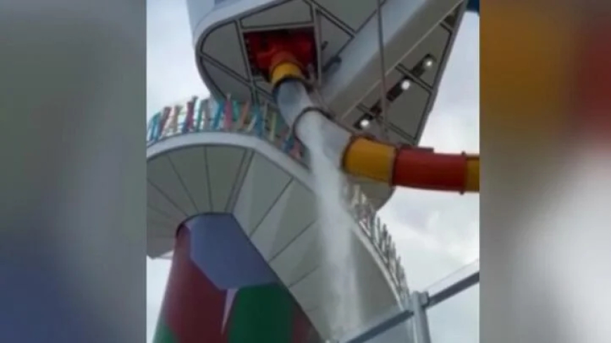 Water Slide Mayhem: Royal Caribbean Guest Injured as Slide Panel Shatters