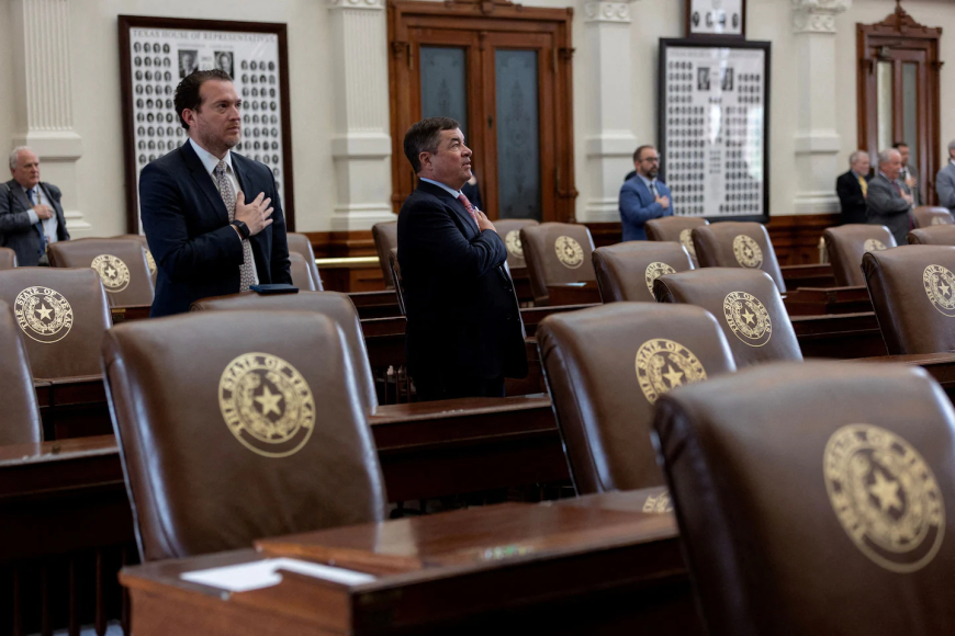 Democrats Stage Walkout Over Texas Redistricting Fight, Calling It a Test of Democracy