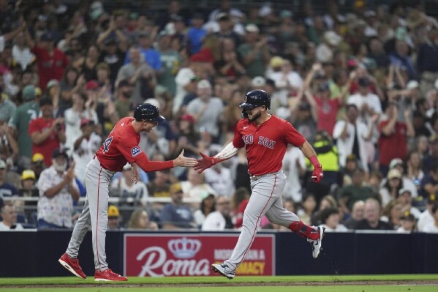 Red Sox Dominate Padres 10–2 in Series Opener, Build Momentum on the Road