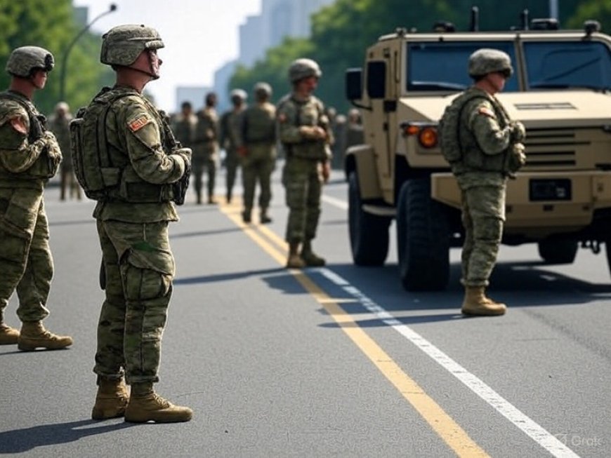 National Guard Deployment in D.C. Extends Into Second Week Amid Political Tensions