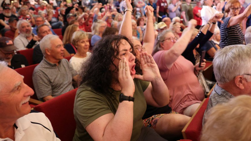 “Stop Lying!” GOP Town Hall Spirals into Shouts and Chaos