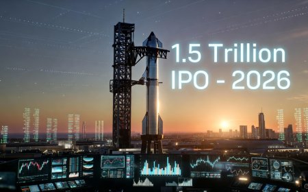 SpaceX Targets a $1.5 Trillion IPO in 2026 — Setting the Stage for the Biggest Market Debut in History