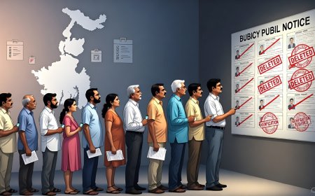 West Bengal Voter Roll Shock: 58 Lakh Deleted as Draft SIR Flags 24 Lakh ‘Dead’ Voters