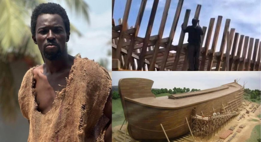 Ghanaian Man Builds Modern-Day Noah’s Ark, Warns of 2025 Christmas Flood